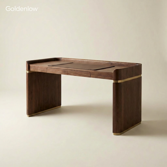 Goldenlow™ Arcadia Walnut Writing Desk