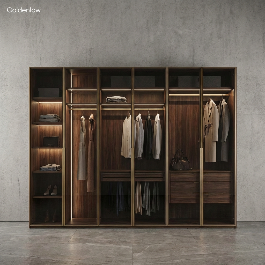 Goldenlow™ Atelier Walk-In Wardrobe System