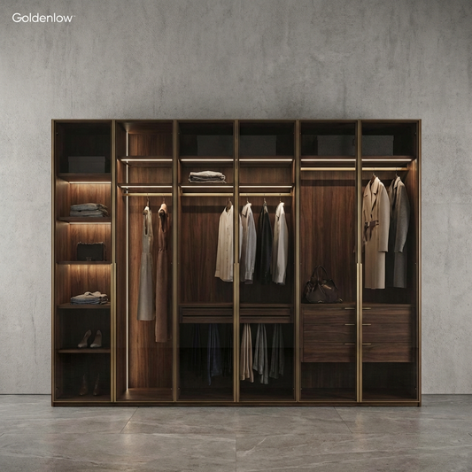 Goldenlow™ Atelier Walk-In Wardrobe System